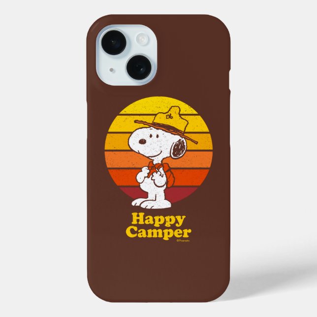 Snoopy | Beagle Scout - Happy Camper Case-Mate iPhone Hülle (Rückseite)
