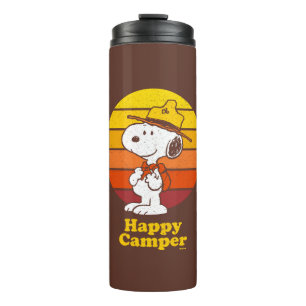 Snoopy   Beagle Scout - Happy Camper Thermosbecher