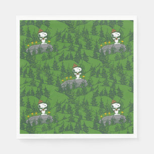 Snoopy Beagle Scout Wandermuster Serviette