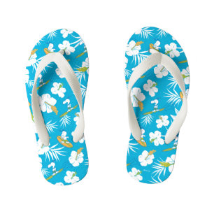 Snoopy Brooklyn Beach Pattern Kinderbadesandalen