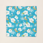 Snoopy Brooklyn Beach Pattern Schal<br><div class="desc">Schauen Sie sich dieses super niedliche Design an,  mit dem Snoopy die tropischen Wellen surfen kann.</div>