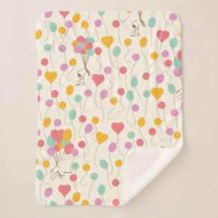 Snoopy Bunches of Balloons Pattern Sherpadecke
