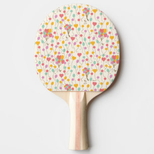Snoopy Bunches of Balloons Pattern Tischtennis Schläger