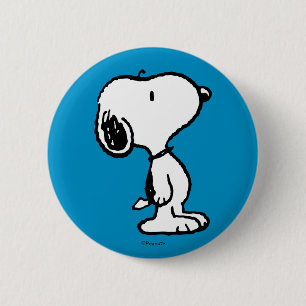 Snoopy Classic Comic Button