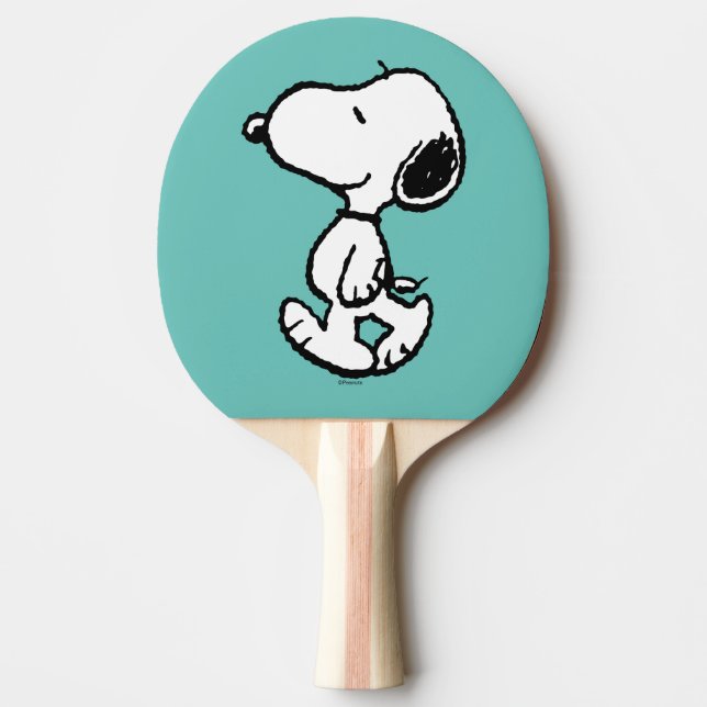 Snoopy Classic Comic Tischtennis Schläger (Vorderseite)