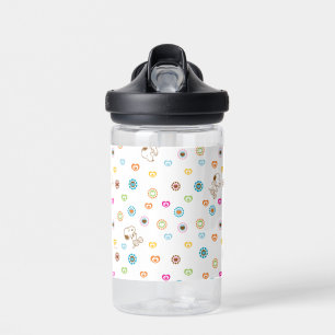 Snoopy farbenfrohe Herzmuster Trinkflasche