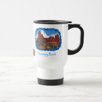 Snoopy Felsen/Bell-Felsen Sedona Reise-Tasse