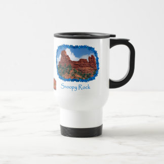 Snoopy Felsen/Bell-Felsen Sedona Reise-Tasse Reisebecher