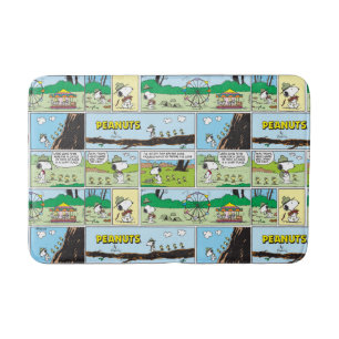 Snoopy & Friends Go-Camping Badematte