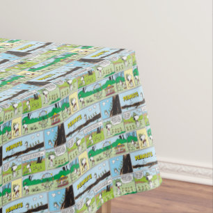 Snoopy & Friends Go-Camping Tischdecke