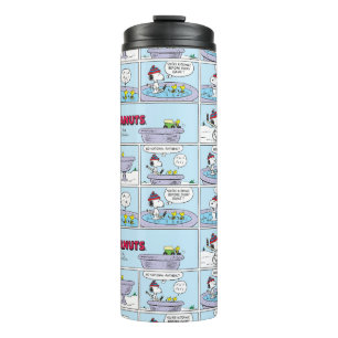 Snoopy & Friends Hockey Game Thermosbecher