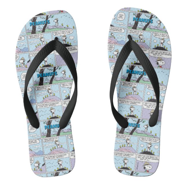 Snoopy & Friends | Wandern Flip Flops (Fußbett)