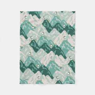 Snoopy Großes Outdoor Muster Fleecedecke