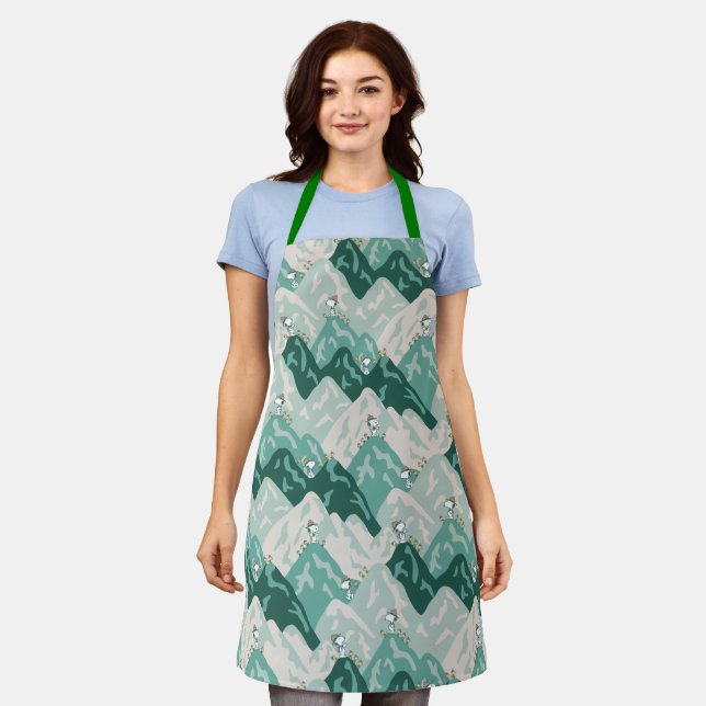 Snoopy Großes Outdoor Muster Schürze (Getragen)