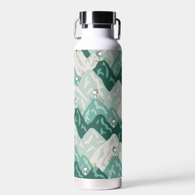 Snoopy Großes Outdoor Muster Trinkflasche (Vorne)