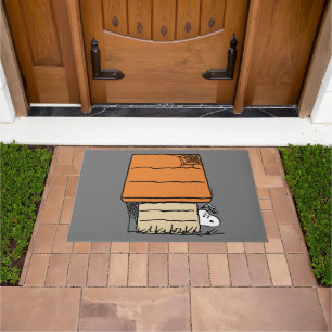Snoopy Halloween Spider Web Doghouse Fußmatte