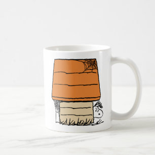 Snoopy Halloween Spider Web Doghouse Kaffeetasse