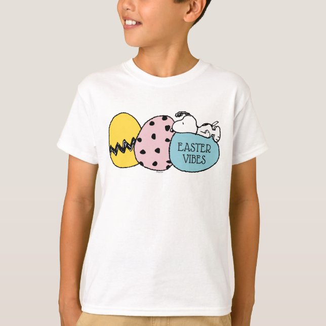 Snoopy - Happy Oaster T-Shirt (Vorderseite)