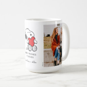 Snoopy Heart   Die besten Freunde - Foto Kaffeetasse