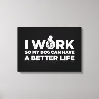 Snoopy - Ich arbeite, damit mein Hund ein besseres