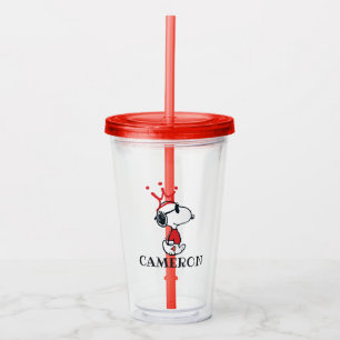 Snoopy - Joe Cool Crown Acryltrinkbecher