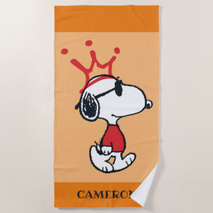 Snoopy - Joe Cool Crown Strandtuch