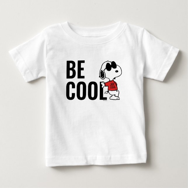 Snoopy "Joe Cool" Stehend Baby T-shirt (Vorderseite)