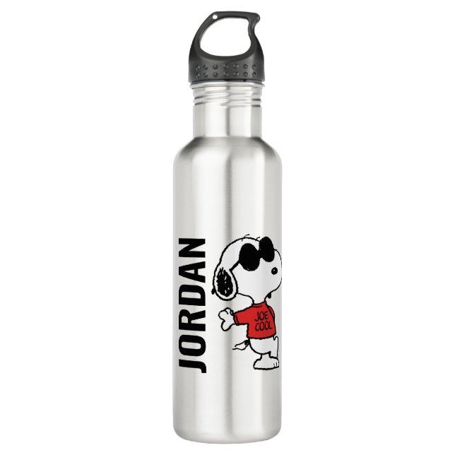 Snoopy "Joe Cool" Stehend Edelstahlflasche (Vorderseite)