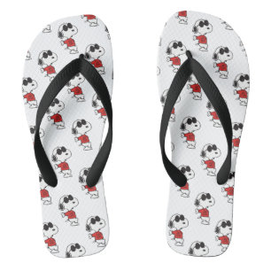 Snoopy "Joe Cool" Stehend Flip Flops