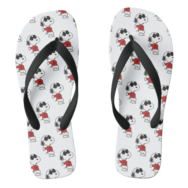 Snoopy "Joe Cool" Stehend Flip Flops (Fußbett)