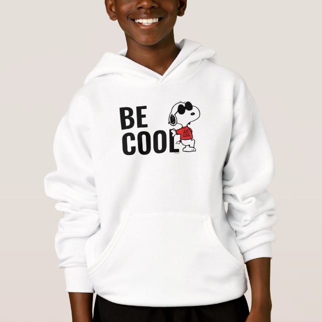 Snoopy "Joe Cool" Stehend Hoodie (Vorderseite)