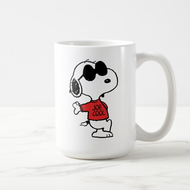 Snoopy "Joe Cool" Stehend Kaffeetasse (Rechts)