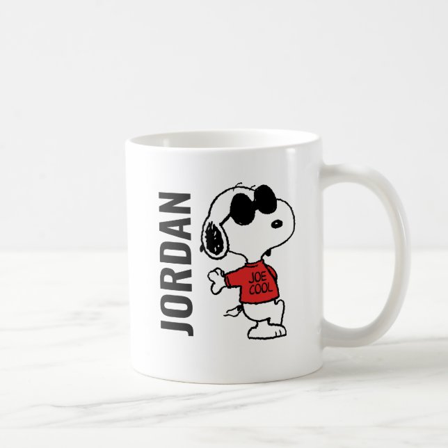 Snoopy "Joe Cool" Stehend Kaffeetasse (Rechts)