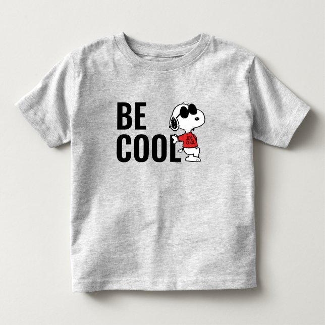 Snoopy "Joe Cool" Stehend Kleinkind T-shirt (Vorderseite)