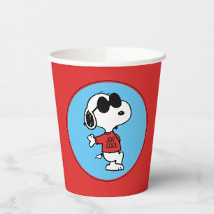 Snoopy "Joe Cool" stehend Pappbecher