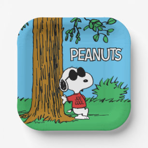 Snoopy "Joe Cool" stehend Pappteller