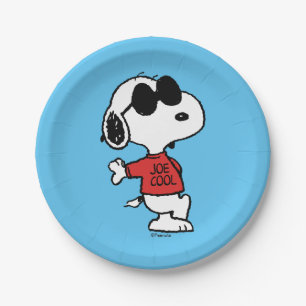 Snoopy "Joe Cool" Stehend Pappteller