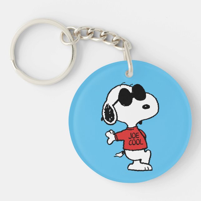 Snoopy "Joe Cool" Stehend Schlüsselanhänger (Vorderseite)