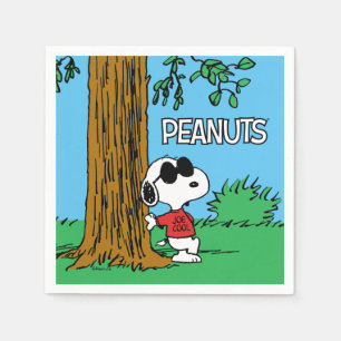 Snoopy "Joe Cool" stehend Serviette