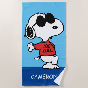 Snoopy "Joe Cool" Stehend Strandtuch