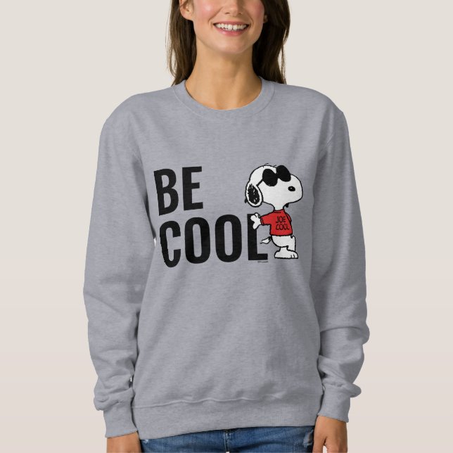 Snoopy "Joe Cool" Stehend Sweatshirt (Vorderseite)