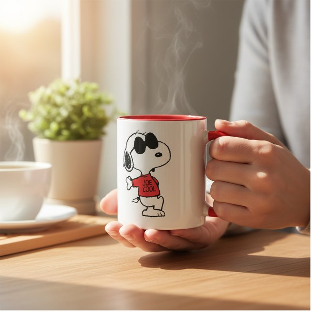 Snoopy "Joe Cool" Stehend Tasse (Von Creator hochgeladen)