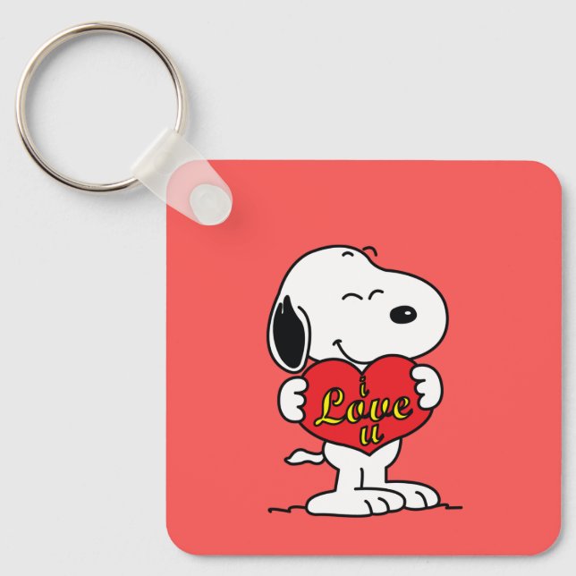 Snoopy Keychain Schlüsselanhänger (Vorderseite)