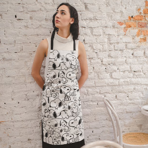 Snoopy Lächeln Kichern Lachen Muster Schürze