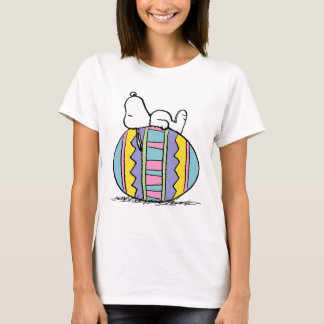 Snoopy Lay on Ostereier T-Shirt