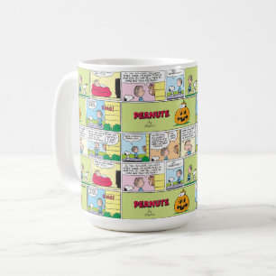 Snoopy & Linus   Die große Pumpkin-News Kaffeetasse