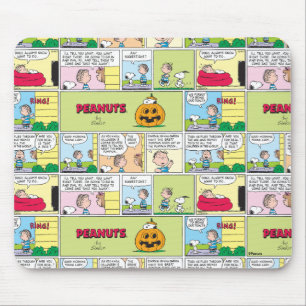 Snoopy & Linus   Die große Pumpkin-News Mousepad
