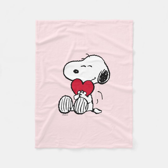 Snoopy | Little Sweetheart Baby Fleece Blanket (Vorderseite)