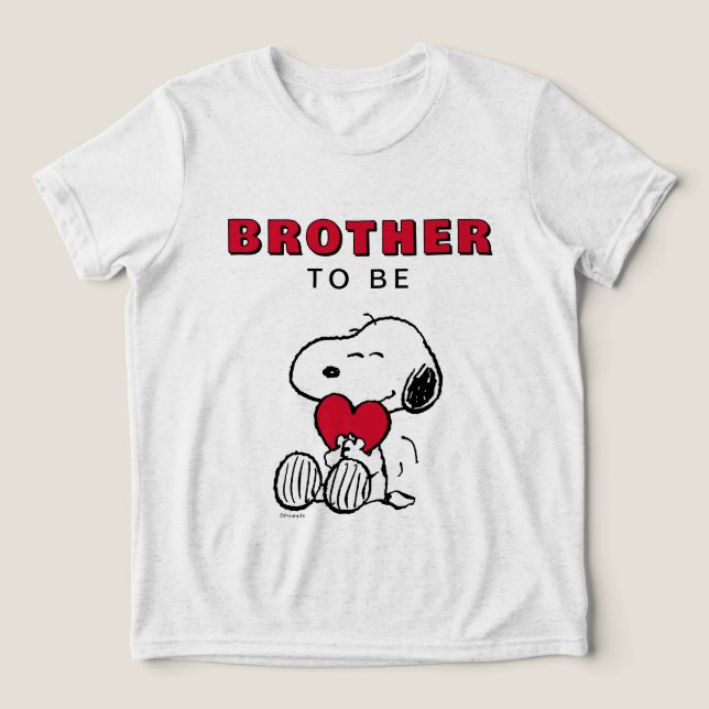 Snoopy | Little Sweetheart Tri-Blend Shirt (Design Vorderseite)