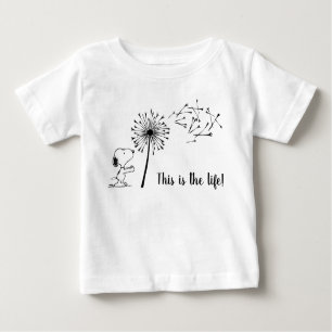 Snoopy mit Kronleuchter Baby T-shirt